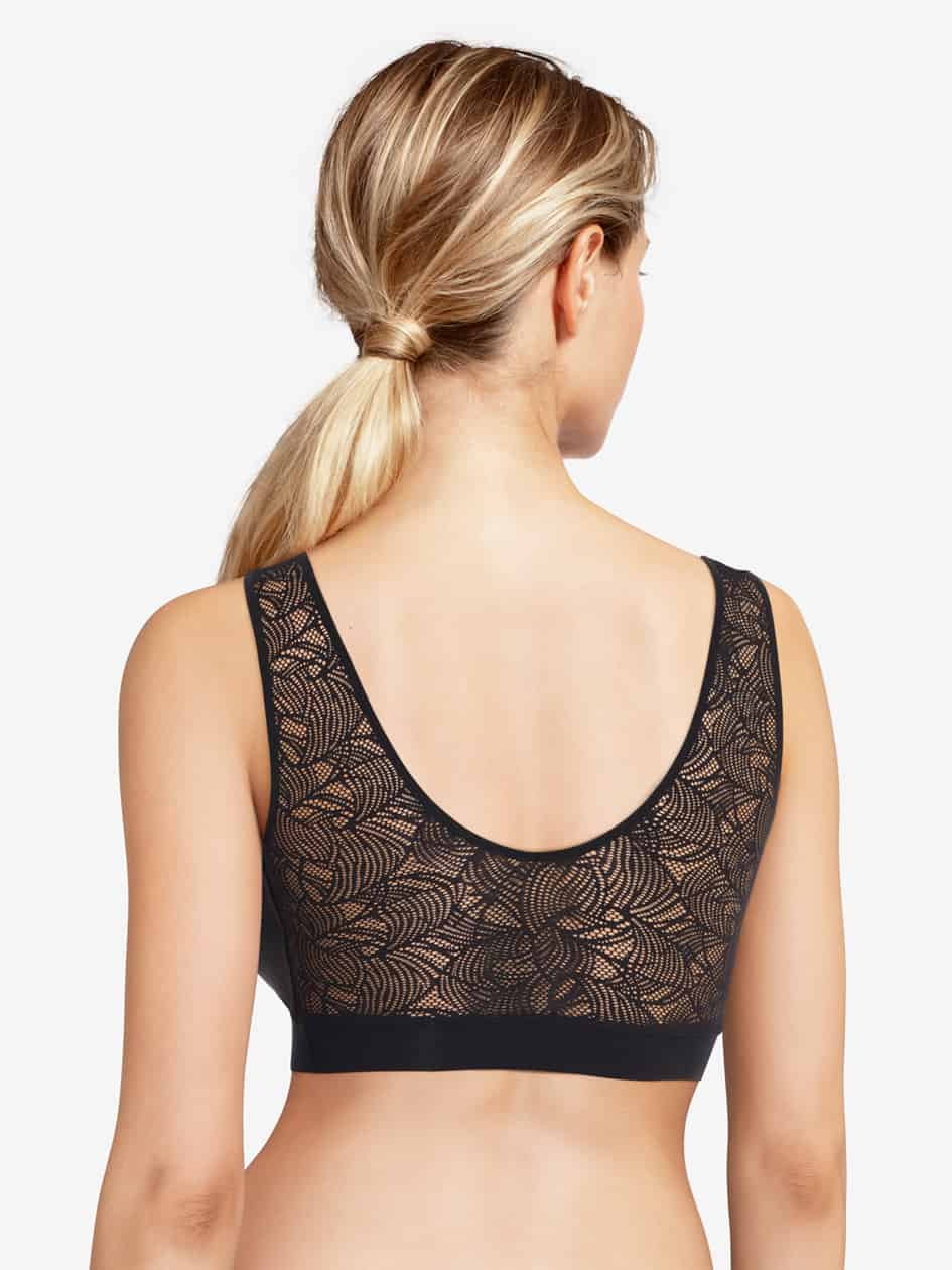 Buy Chantelle Softstretch Padded Crop Top With Lace • Gerrards